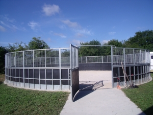 Round Pen for Lunging and Free Schooling