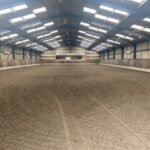 Indoor Riding Arena at Burley Villa