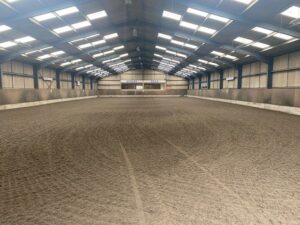 Indoor Riding Arena at Burley Villa